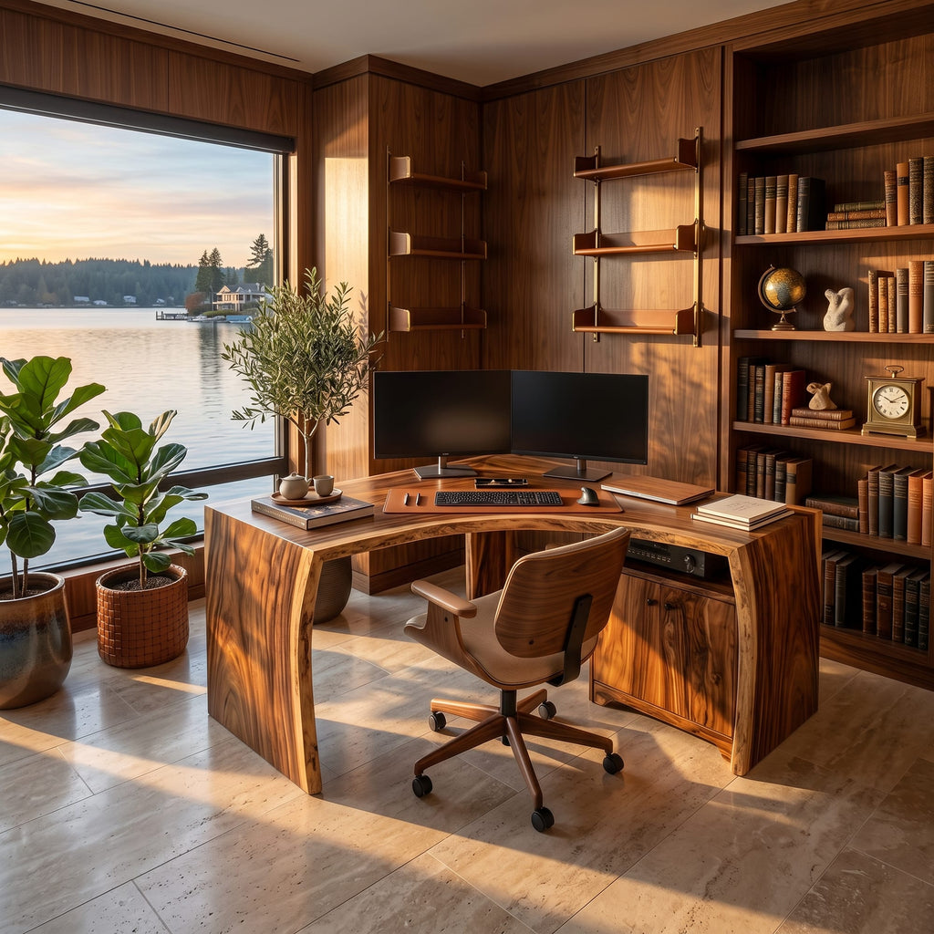 Storage L-shaped Desk