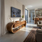 Greek Solid TV Cabinet