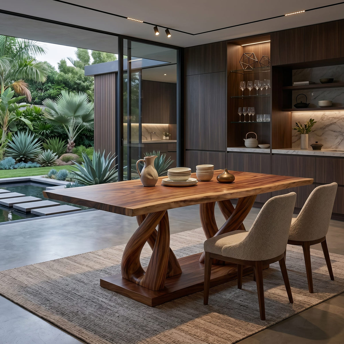 Solid Banquet Dining Table