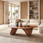 Handcrafted Low Table, solid wood, built to order