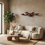 Solid Mounted Floating Shelf