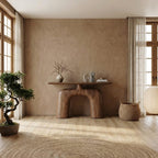 Organic Solid Sofa Console Table