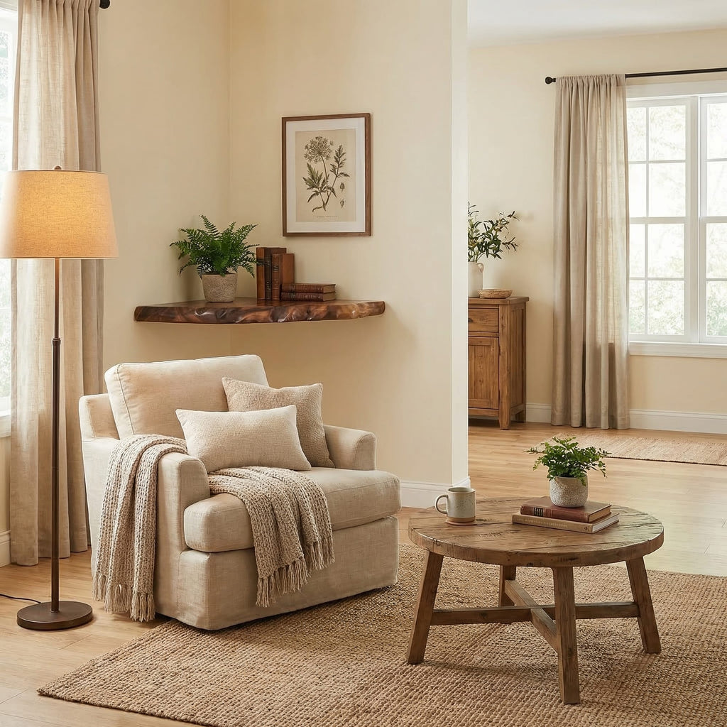 Decorative Solid Wall Shelf