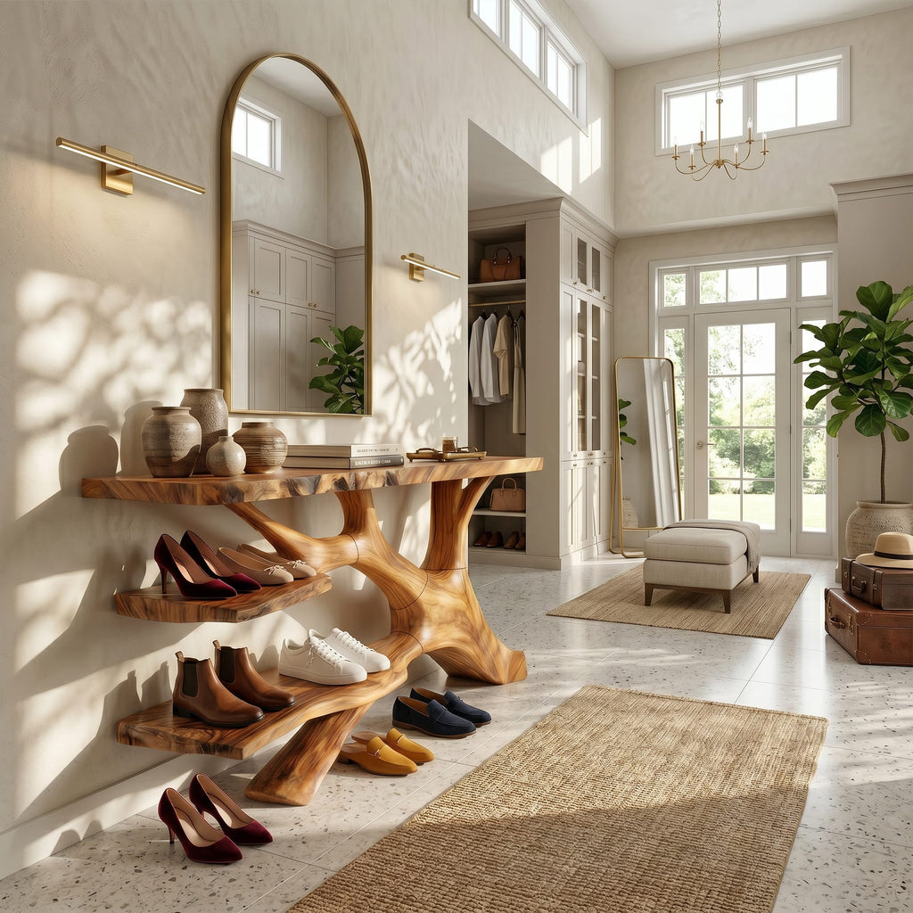 Closet Storage Wall Shelf