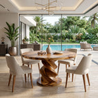 Sculptural Bistro Side Table