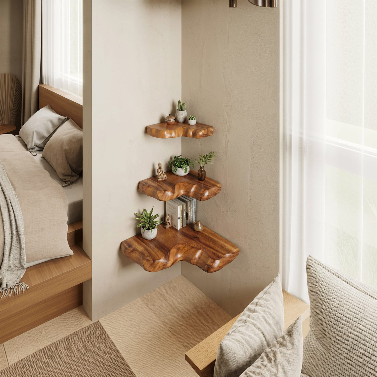 Storage Walls Floating Shelf