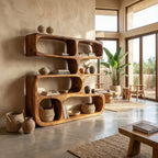 Abstract Stand Bookshelf