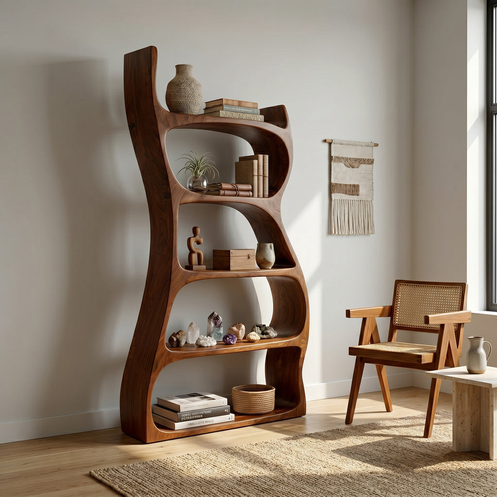 Tiered Storage Bookshelf