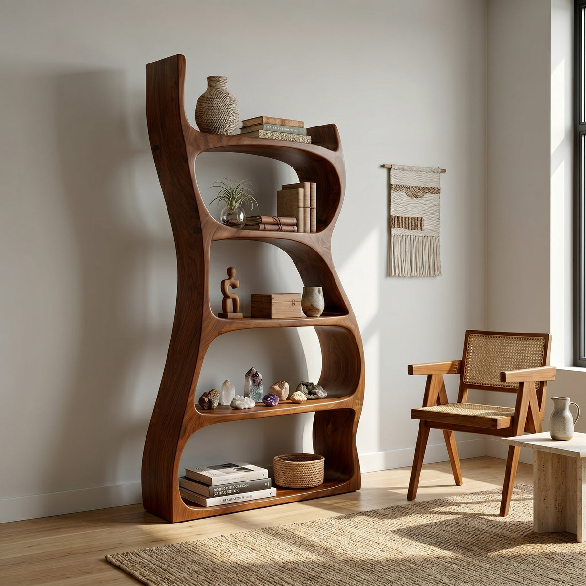 Tiered Storage Bookshelf