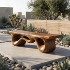 Loop Curved Bench