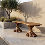 Twisted Modern Bench