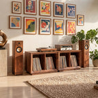 Contemporary Storage Record Stand
