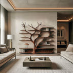Artistic Branch Tree Bookshelf