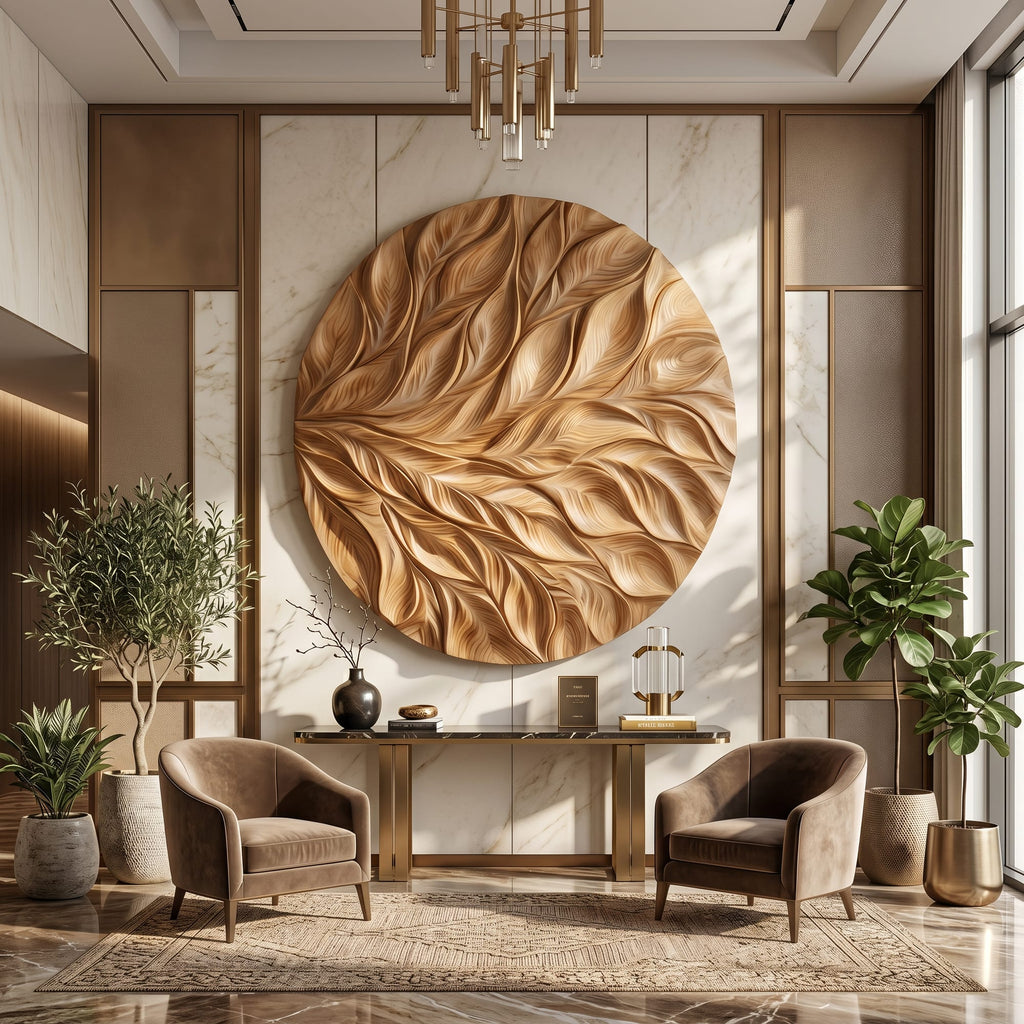 Coastal Flowing Wall Art