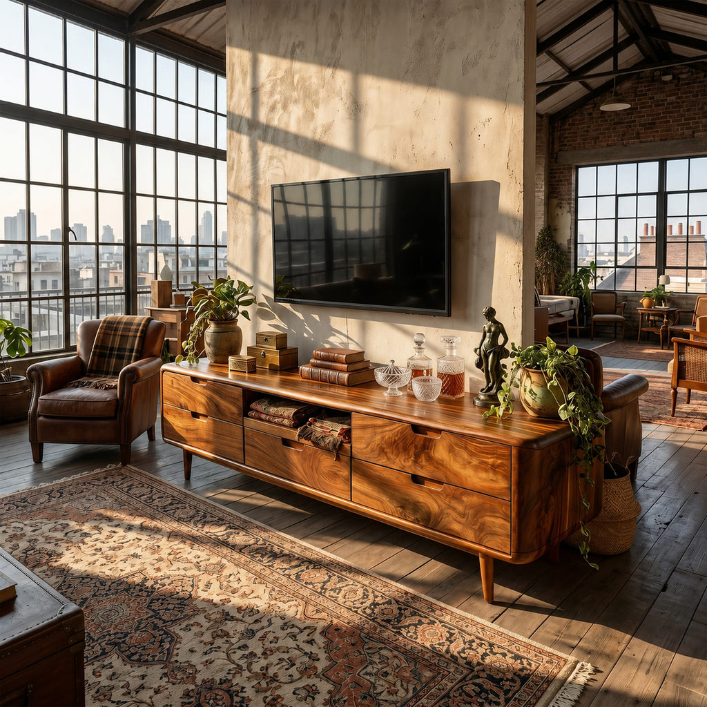 Wabi-sabi Low TV Cabinet