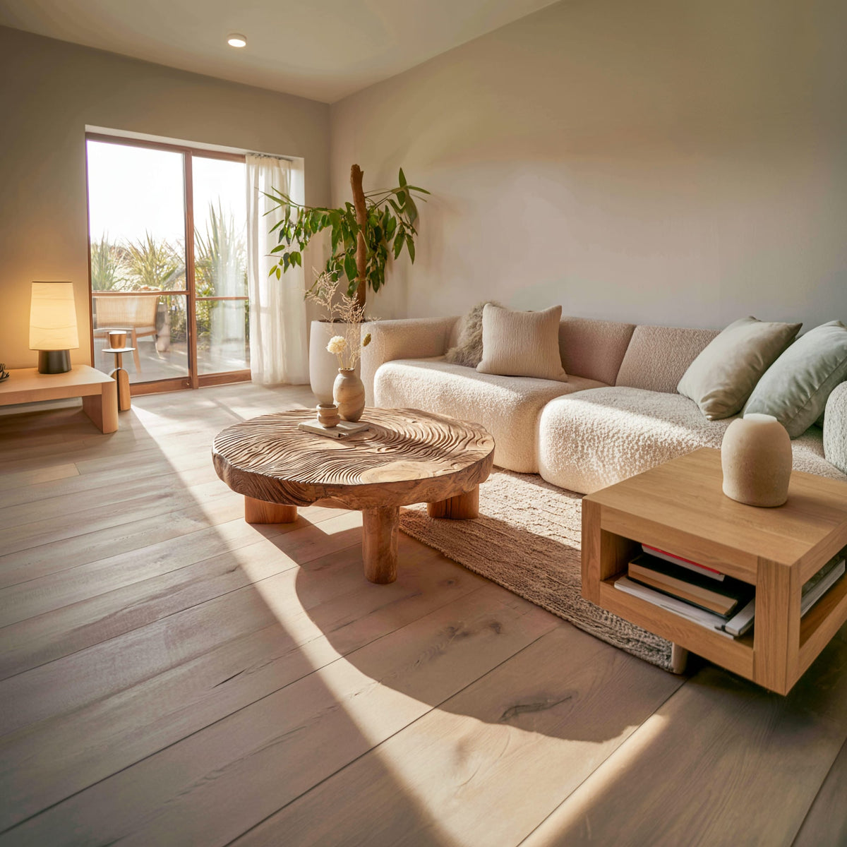 Textured Modern Coffee Table