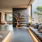 Layered Tree Bookshelf