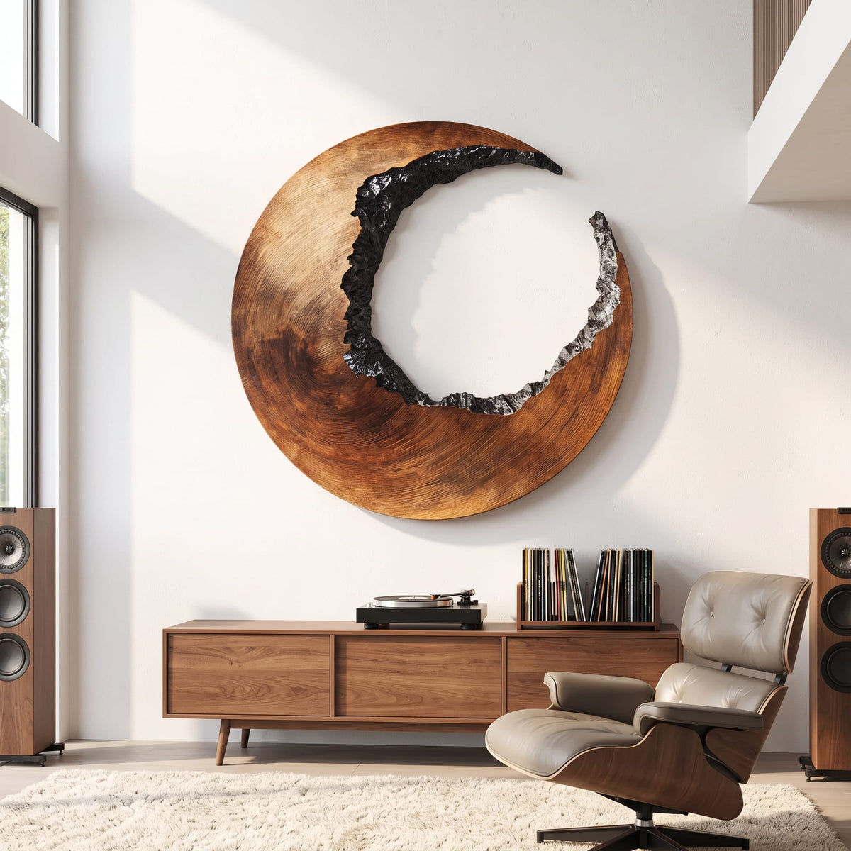 Mid Century Geometric Wall Art