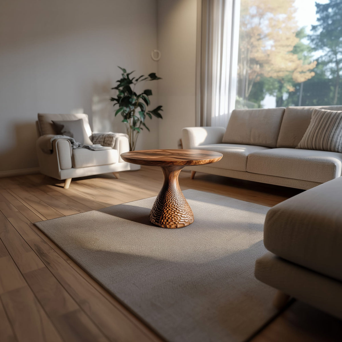 Sculptural Artistic Coffee Table