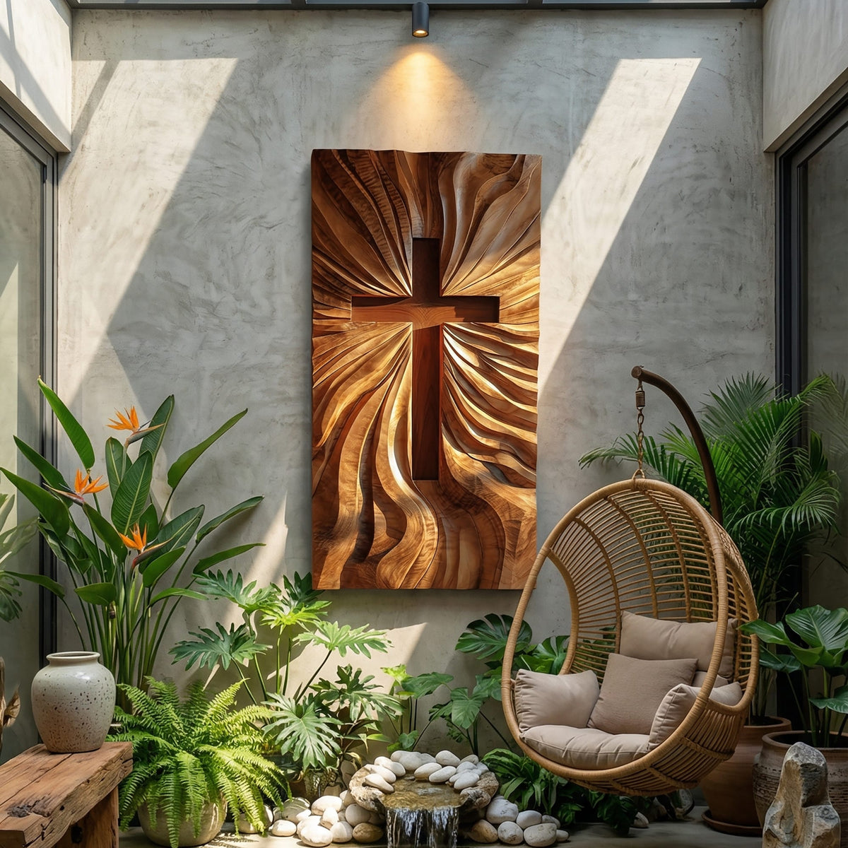 Illuminated Religious Wall Art