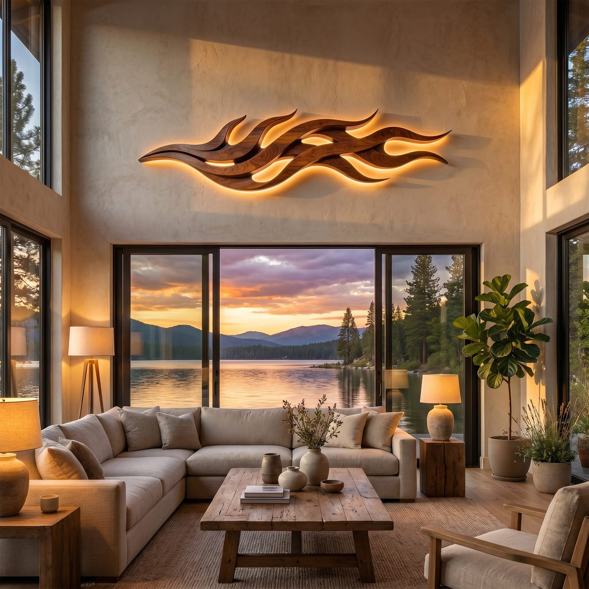 Abstract Boardroom Wall Art