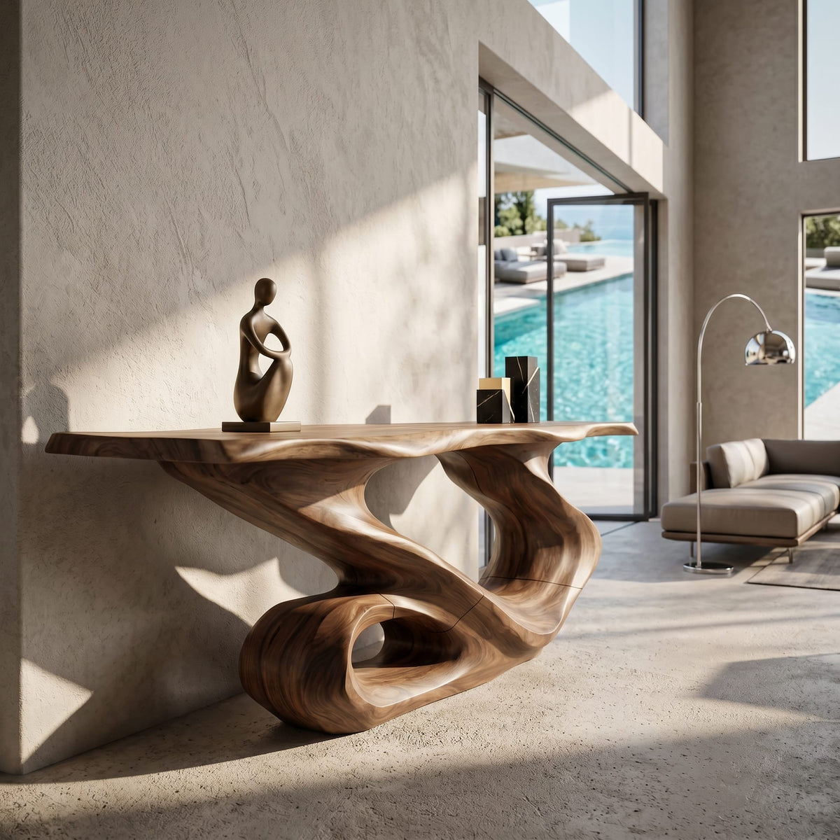 Live Edge Residence Console Table