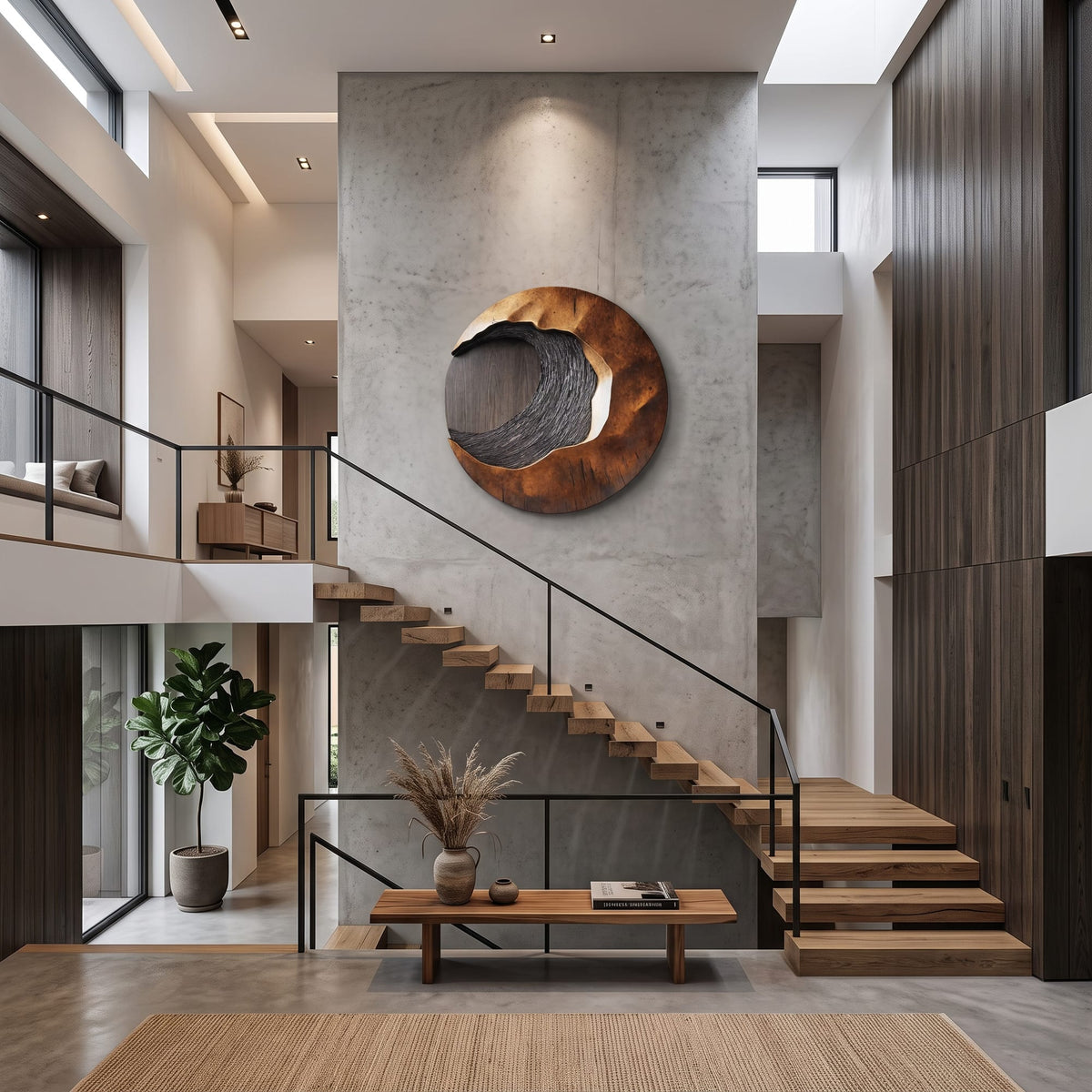 Geometric Entryway Wall Art