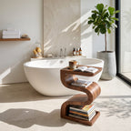 Sculptural Minimal Side Table