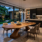 Organic Solid Dining Table