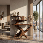 Cabin Black Console Table