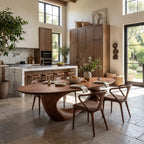 Live Edge Kitchen Modern Dining Table