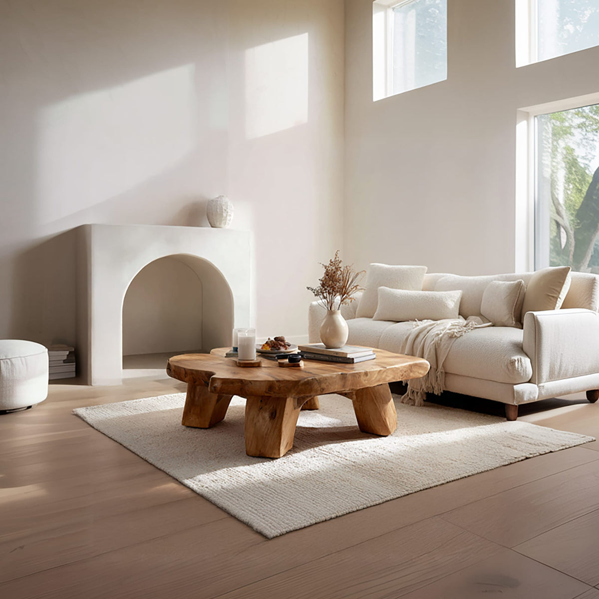 Mediterranean Organic Coffee Table
