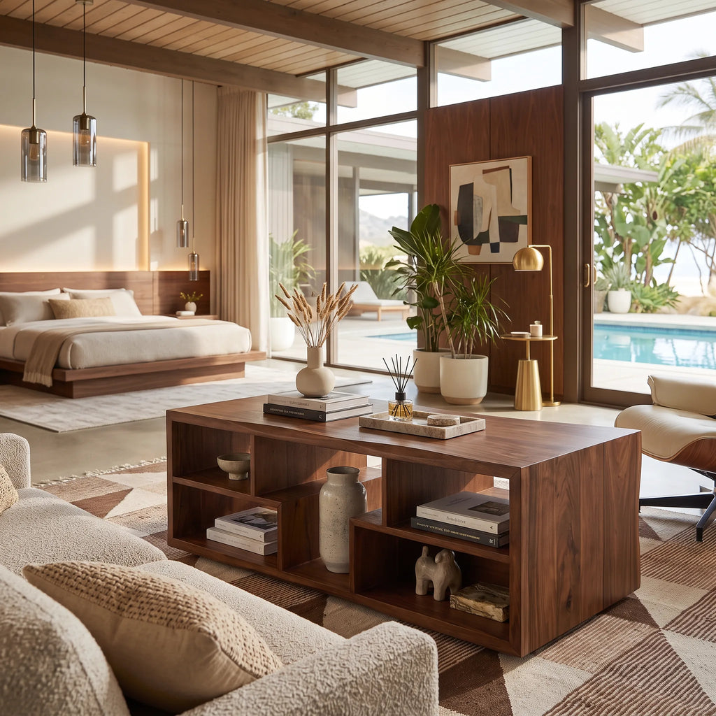 Modern Storage Coffee Table