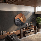 Mid Century Block Wall Art
