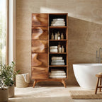 Sculpted Bathroom Bath Shelf