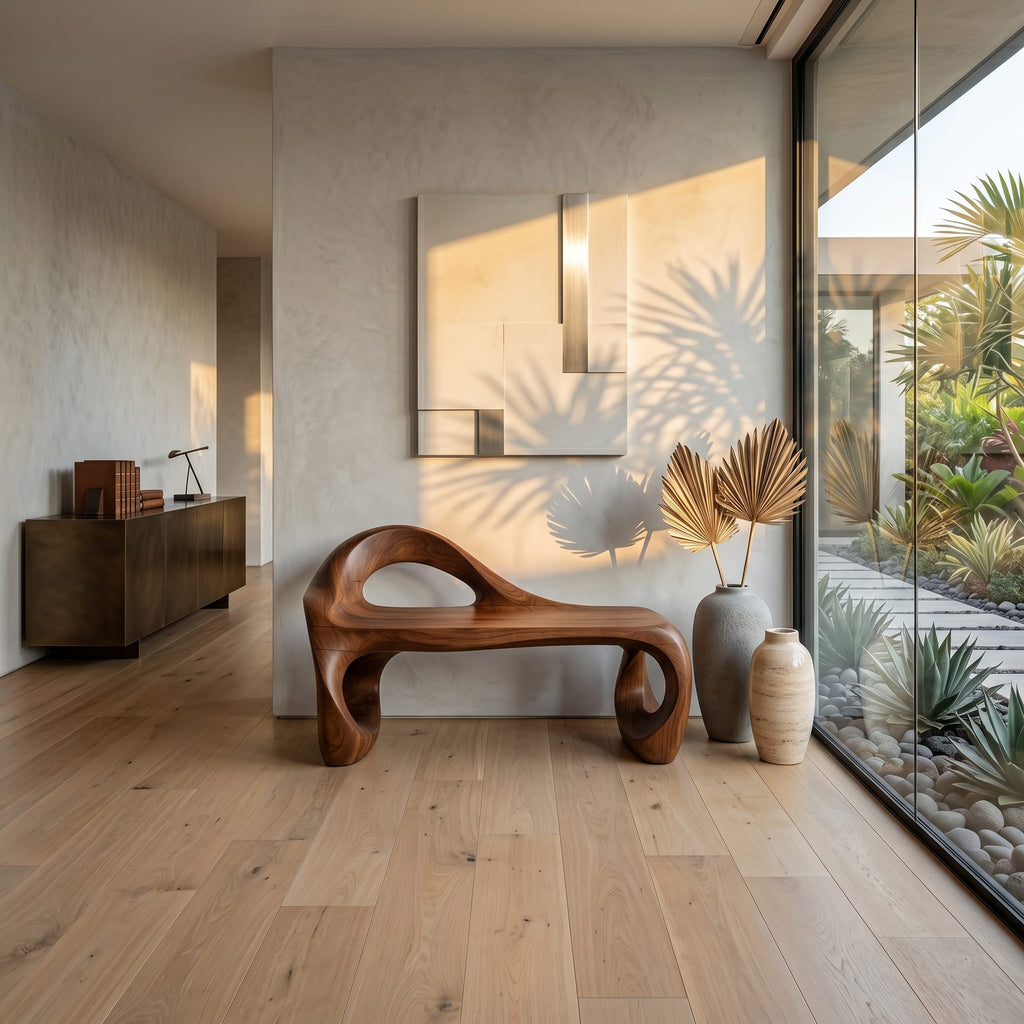 Sculptural Contemporary Bench