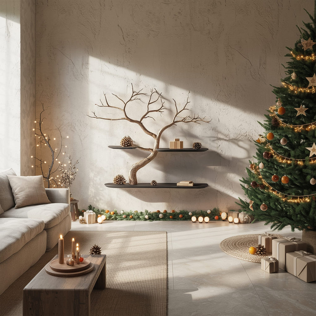 Organic Branch Floating Tree Bookshelf