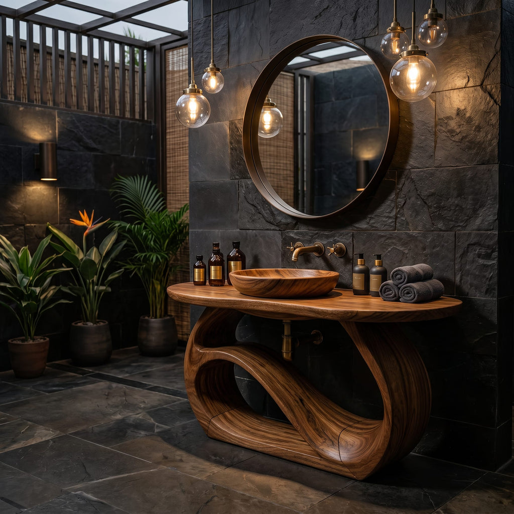 Double Storage Vanity
