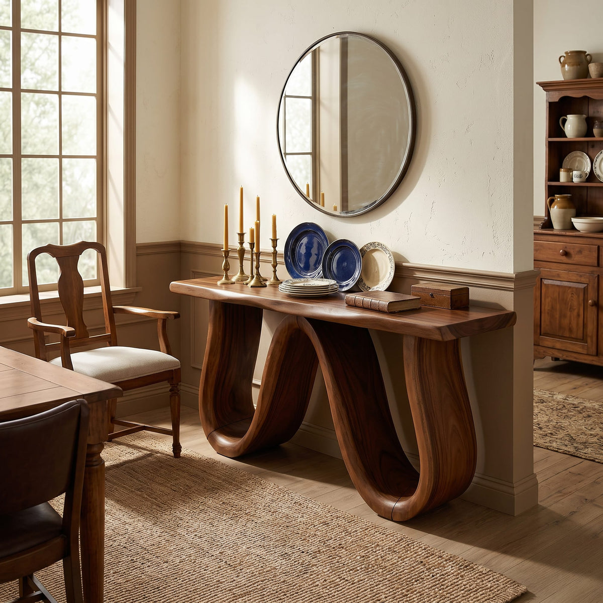 Organic Server Console Table