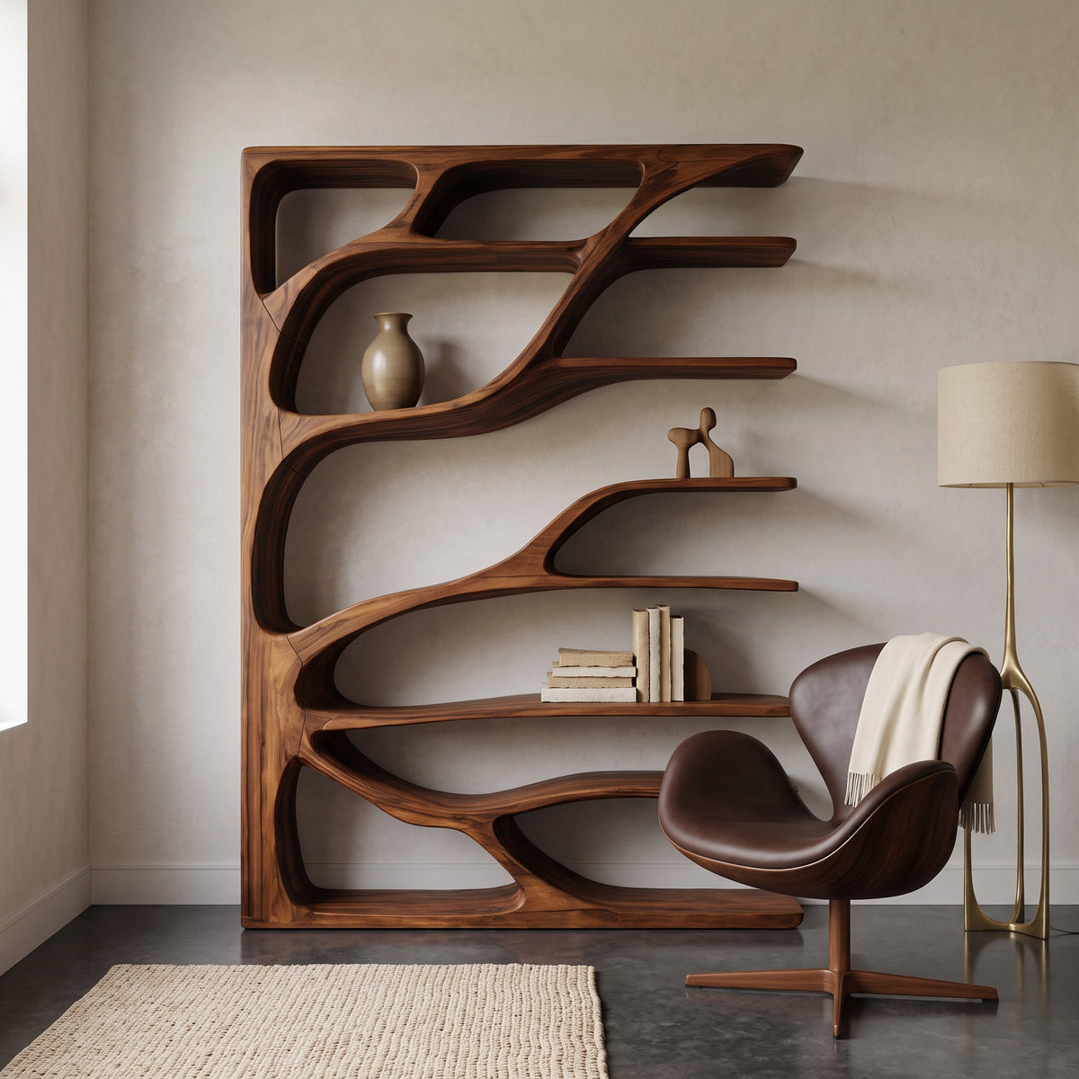 Sculptural Unit Bookshelf