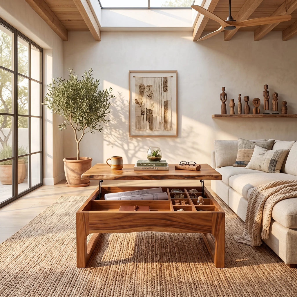 Storage Bright Coffee Table