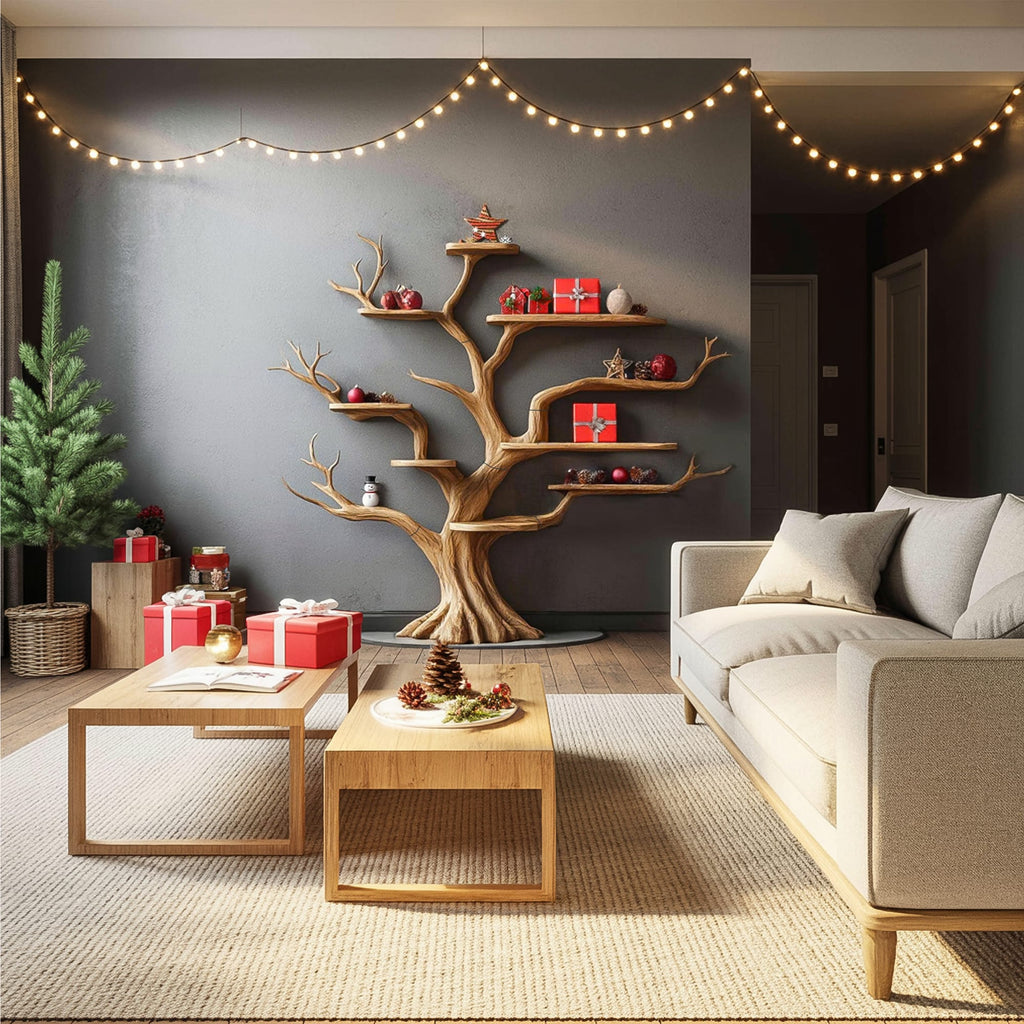 Organic Solid Bookshelf