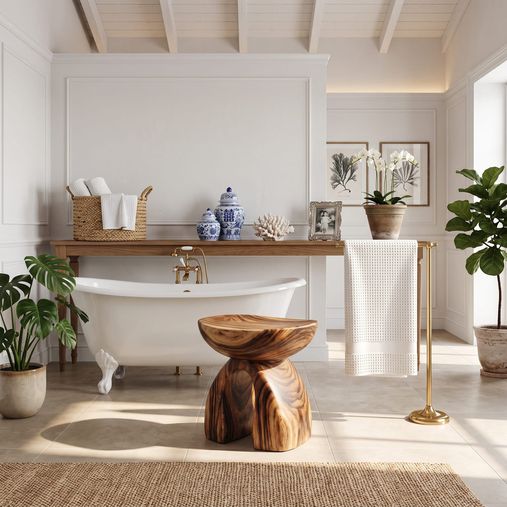 Solid Chair Shower Bench