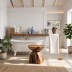 Solid Chair Shower Bench