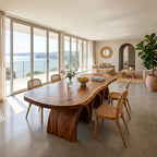 Scandinavian Live Edge Dining Table
