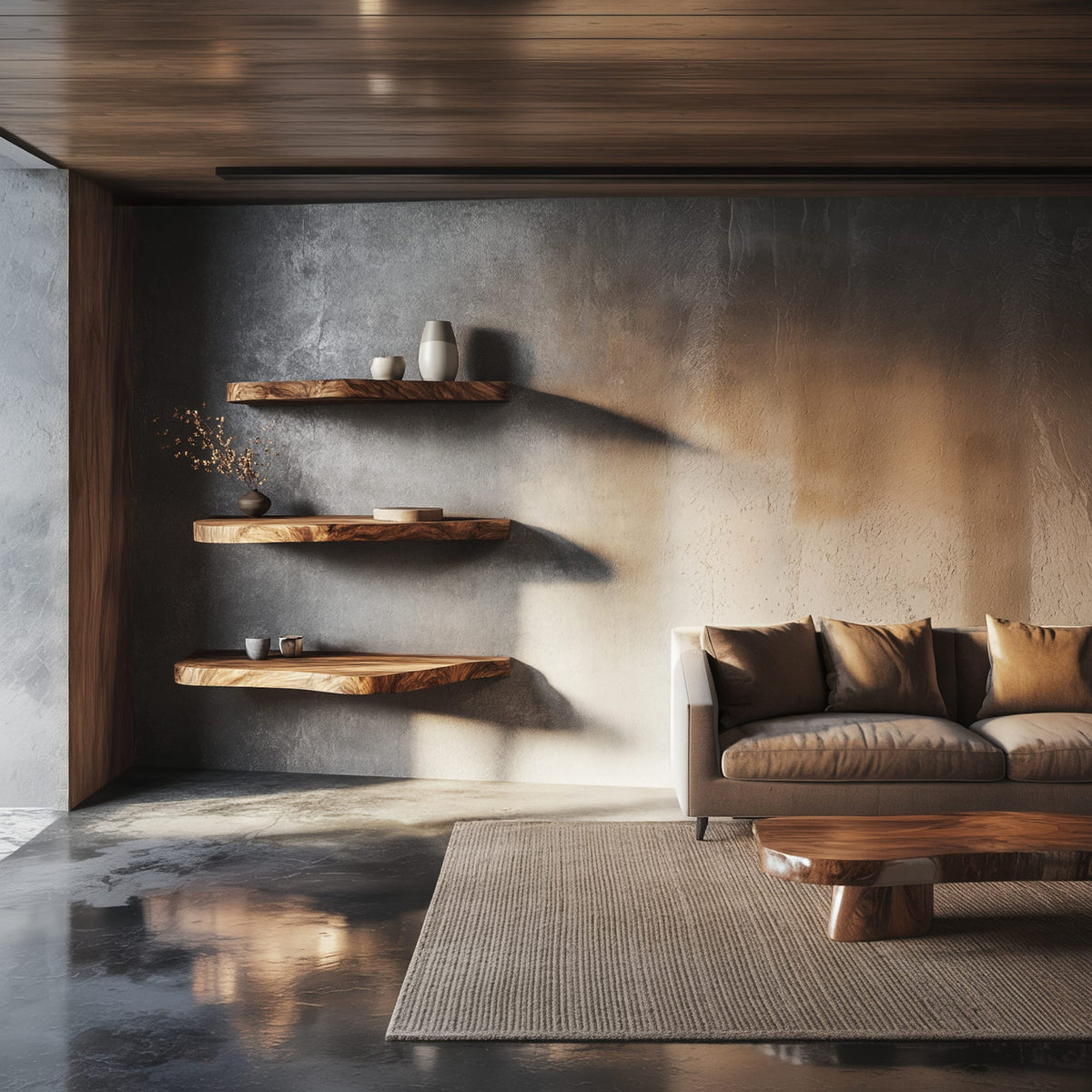 Solid Mount Floating Shelf