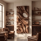 Organic Abstract Relief Wall Art
