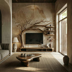 Sculptural Tree TV Cabinet