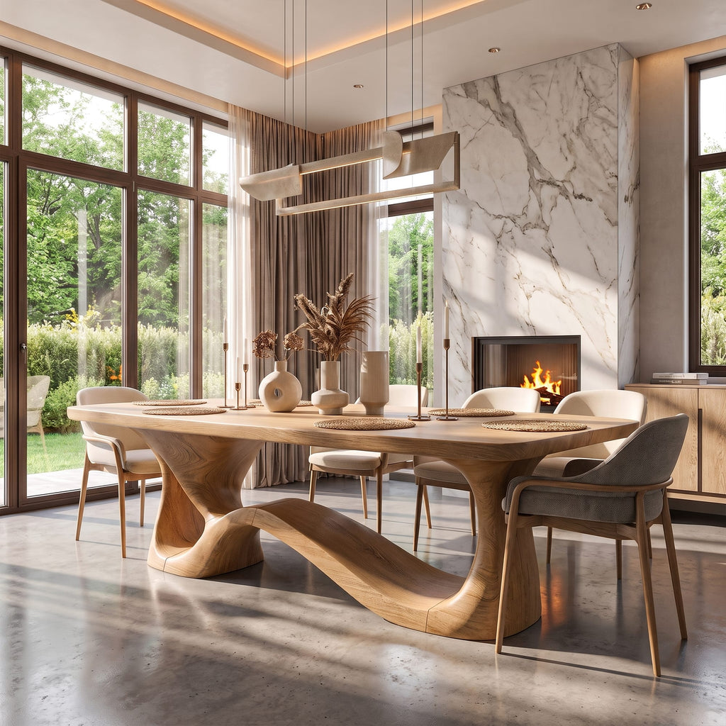 Flowing Form Dining Table
