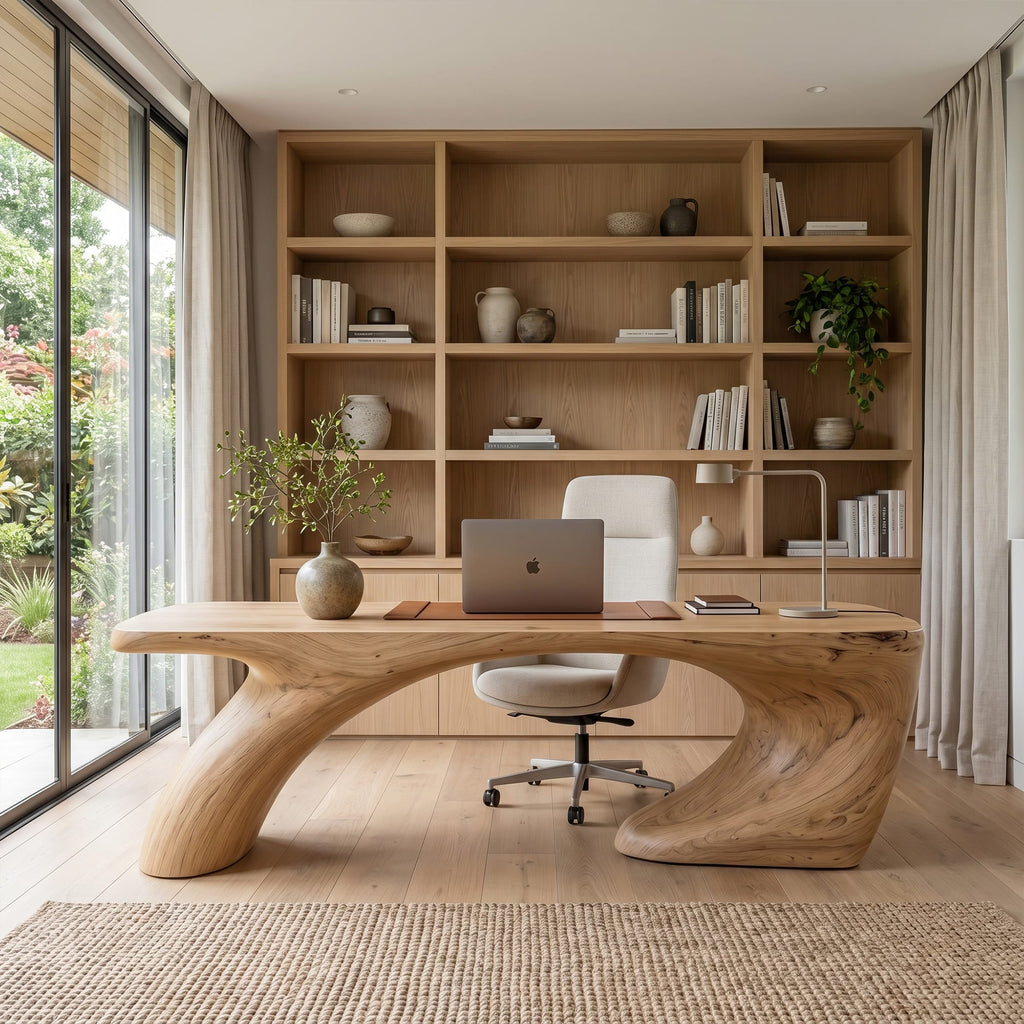 Curved Sculptural Desk